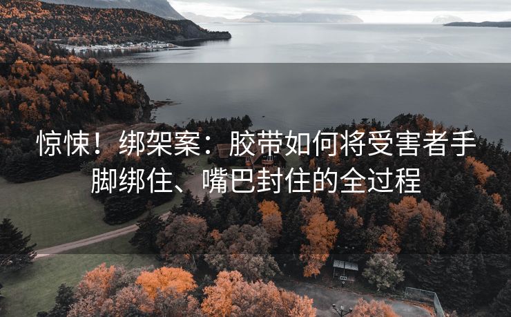 惊悚！绑架案：胶带如何将受害者手脚绑住、嘴巴封住的全过程