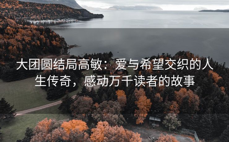大团圆结局高敏：爱与希望交织的人生传奇，感动万千读者的故事