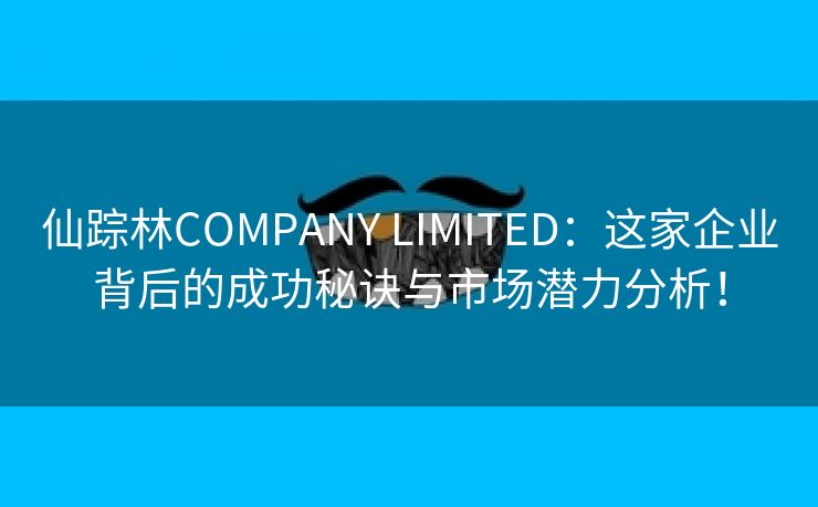 仙踪林COMPANY LIMITED：这家企业背后的成功秘诀与市场潜力分析！