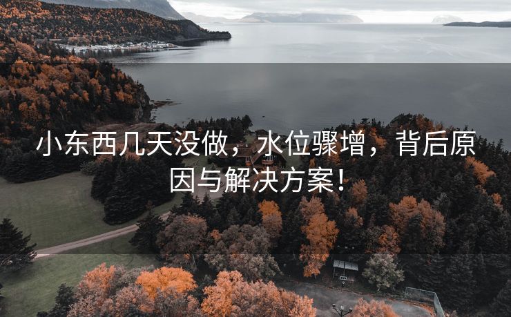 小东西几天没做，水位骤增，背后原因与解决方案！