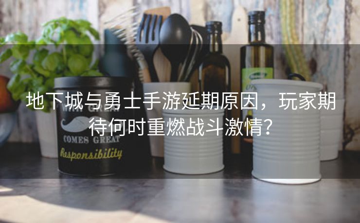 地下城与勇士手游延期原因，玩家期待何时重燃战斗激情？