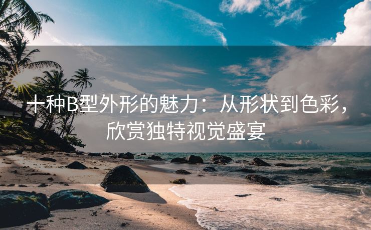 十种B型外形的魅力：从形状到色彩，欣赏独特视觉盛宴